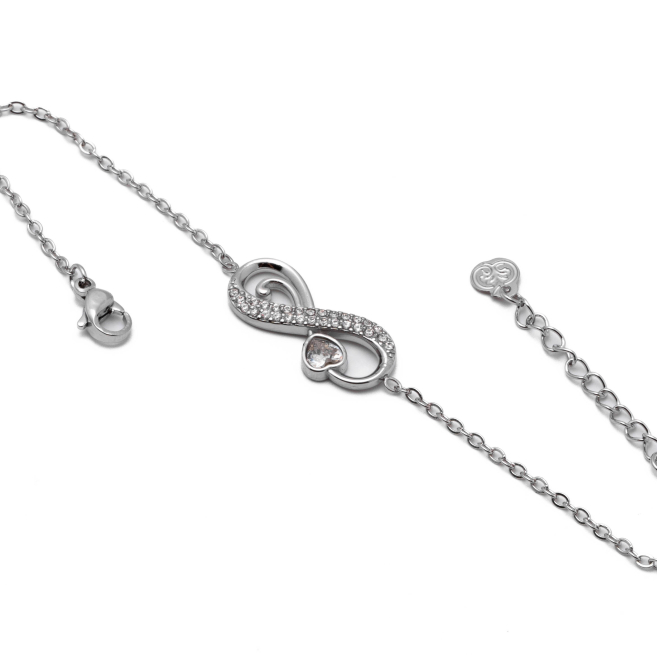 Pulsera Y00925 Plateado Acero Inoxidable 2B33