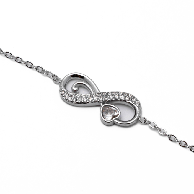 Pulsera Y00925 Plateado Acero Inoxidable 2B33