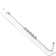 Pulsera Y00927 Plateado Acero Inoxidable 2B45