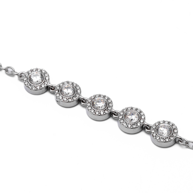 Pulsera Y00927 Plateado Acero Inoxidable 2B45