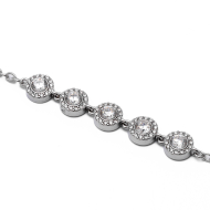 Pulsera Y00927 Plateado Acero Inoxidable 2B45