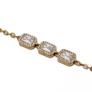 Pulsera Y00938 Dorado Acero Inoxidable 2B45