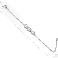 Pulsera Y00938 Plateado Acero Inoxidable 2B45
