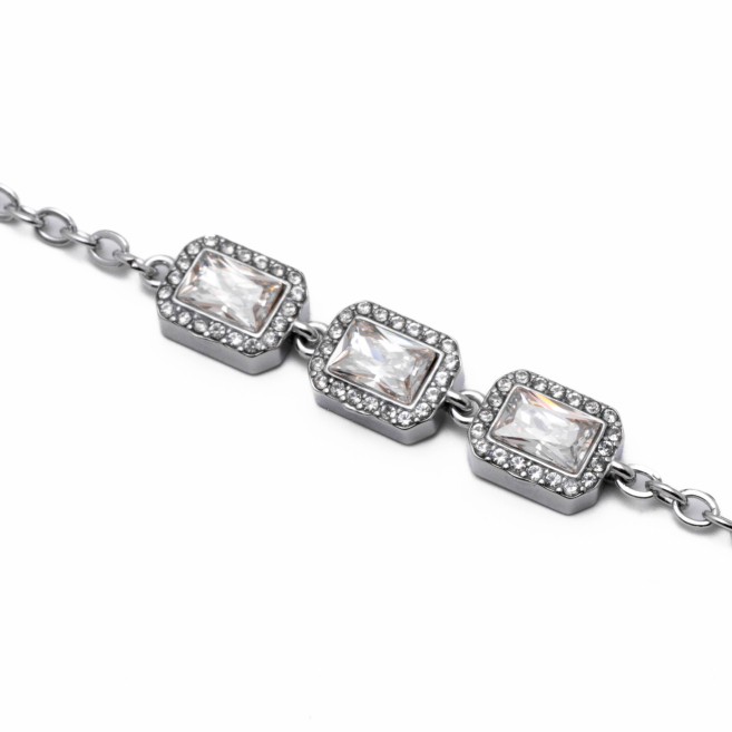 Pulsera Y00938 Plateado Acero Inoxidable 2B45