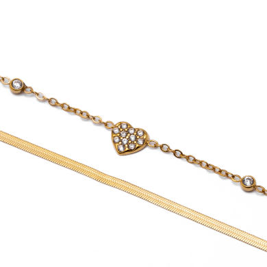 Pulsera Y00952 Dorado Acero Inoxidable 2B36