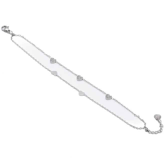 Pulsera Y00951 Plateado Acero Inoxidable 2B410