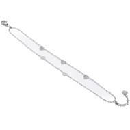 Pulsera Y00951 Plateado Acero Inoxidable 2B410