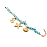 Pulsera Y00909 Azul Acero Inoxidable 2B28
