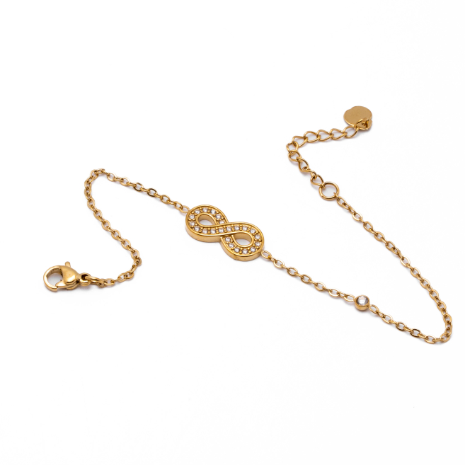 Pulsera Y01007 Dorado Acero Inoxidable 2B34