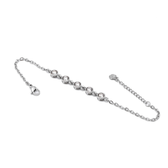 Pulsera Y00881 Plateado Acero Inoxidable 2B45