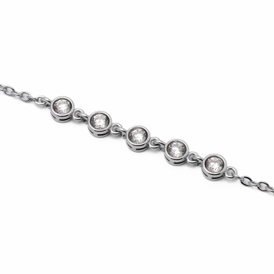 Pulsera Y00881 Plateado Acero Inoxidable 2B45