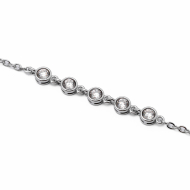 Pulsera Y00881 Plateado Acero Inoxidable 2B45