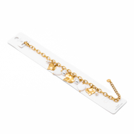 Pulsera Y00893 Beig Acero Inoxidable 2B28