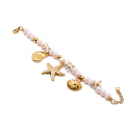 Pulsera Y00909 Beig Acero Inoxidable 2B28