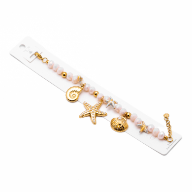 Pulsera Y00909 Beig Acero Inoxidable 2B28
