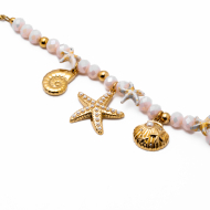 Pulsera Y00909 Beig Acero Inoxidable 2B28