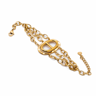 Pulsera Y00868 Dorado Acero Inoxidable 2B51