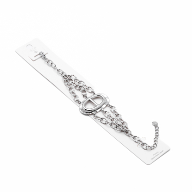 Pulsera Y00868 Plateado Acero Inoxidable 2B51