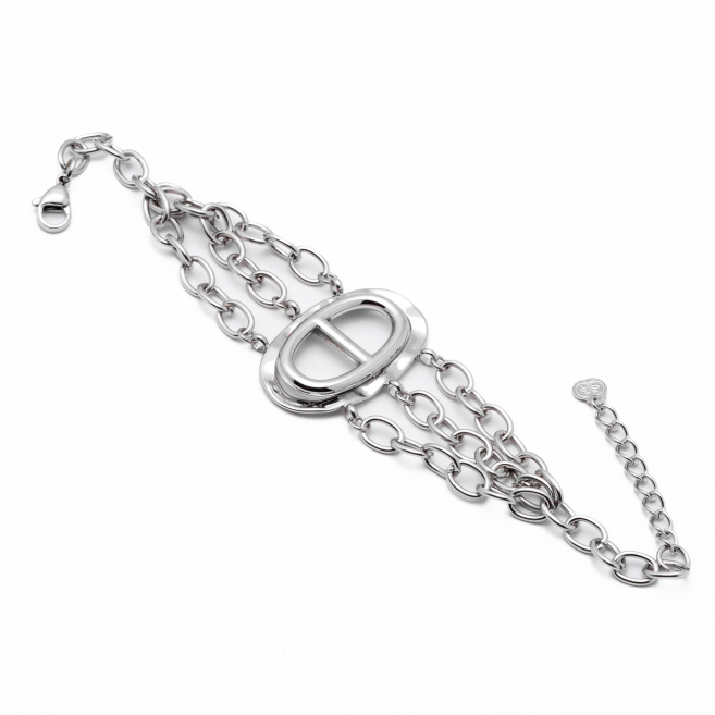 Pulsera Y00868 Plateado Acero Inoxidable 2B51