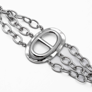 Pulsera Y00868 Plateado Acero Inoxidable 2B51