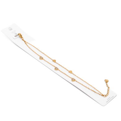 Pulsera Y00951 Dorado Acero Inoxidable 2B410