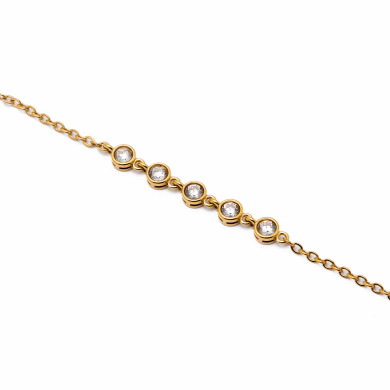 Pulsera Y00881 Dorado Acero Inoxidable 2B45