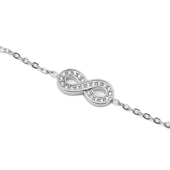 Pulsera Y01007 Plateado Acero Inoxidable 2B34