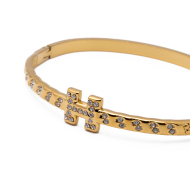 Brazalete Y01070 Dorado Acero Inoxidable 2C36