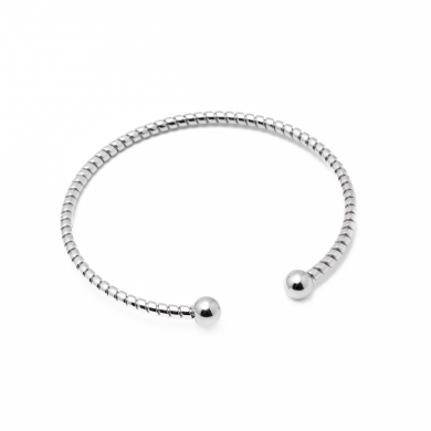 Brazalete Y01031 Plateado Acero Inoxidable 2C27