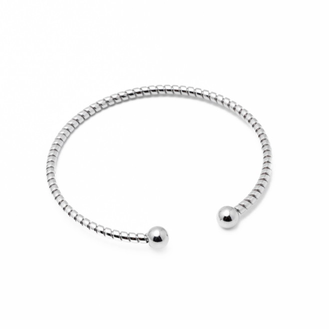 Brazalete Y01031 Plateado Acero Inoxidable 2C27