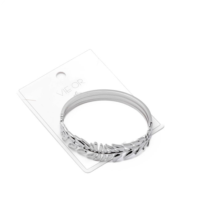 Brazalete Y01042 Plateado Acero Inoxidable 2C51