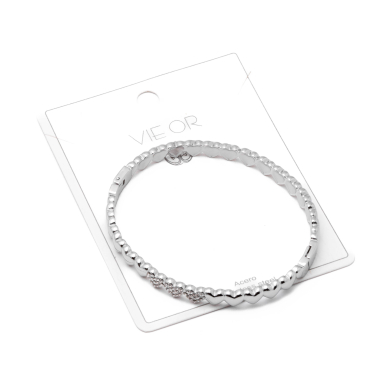 Brazalete Y01036 Plateado Acero Inoxidable 2C28