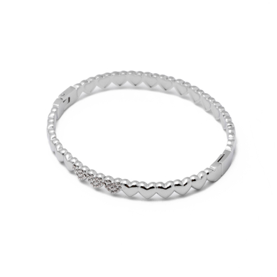 Brazalete Y01036 Plateado Acero Inoxidable 2C28