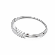 Brazalete Y00885 Plateado Acero Inoxidable 2C48