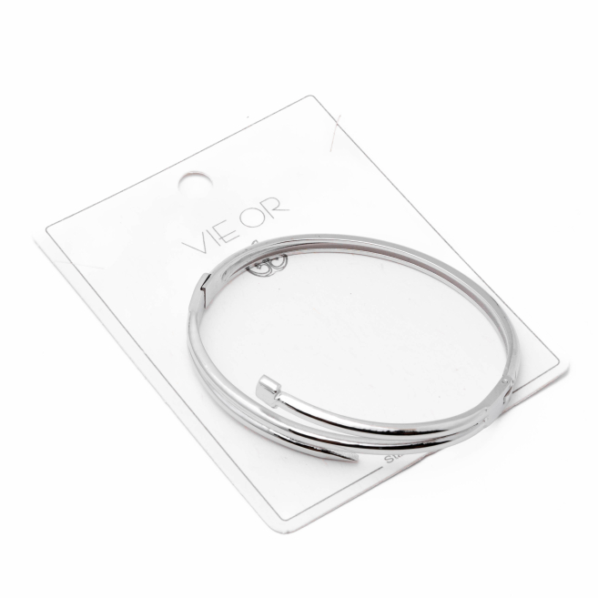 Brazalete Y00885 Plateado Acero Inoxidable 2C48