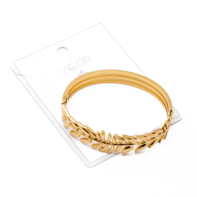 Brazalete Y01042 Dorado Acero Inoxidable 2C51