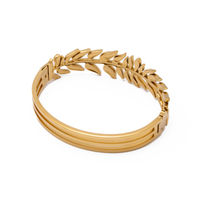 Brazalete Y01042 Dorado Acero Inoxidable 2C51