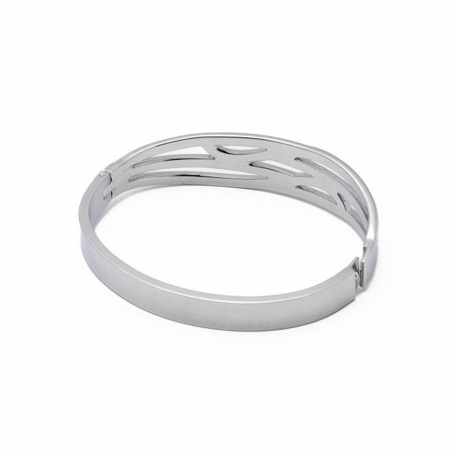 Brazalete Y00942 Plateado Acero Inoxidable 2C26