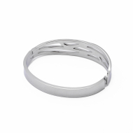 Brazalete Y00942 Plateado Acero Inoxidable 2C26