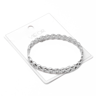 Brazalete Y00941 Plateado Acero Inoxidable 2C26