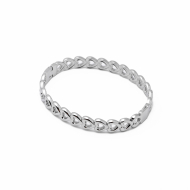 Brazalete Y00941 Plateado Acero Inoxidable 2C26