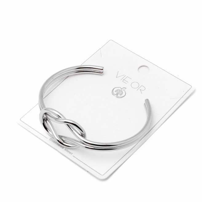 Brazalete Y01078 Plateado Acero Inoxidable 2C29