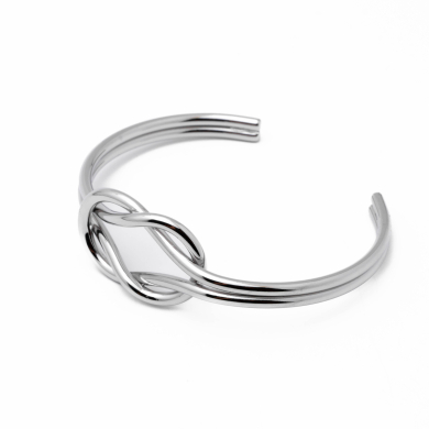 Brazalete Y01078 Plateado Acero Inoxidable 2C29