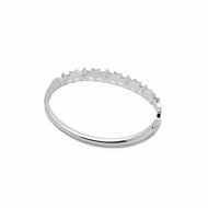 Brazalete Y01073 Plateado Acero Inoxidable 2C26