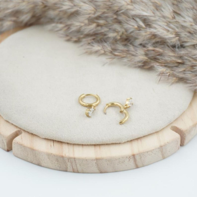 ARETES ZO6438E250 DORADO Acero Inoxidable