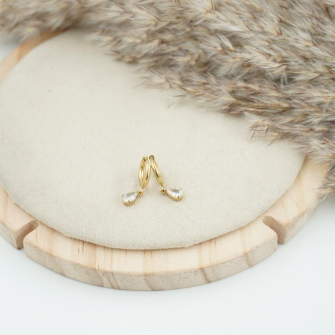 ARETES ZO6438E250 DORADO Acero Inoxidable