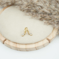 ARETES ZO6438E250 DORADO Acero Inoxidable