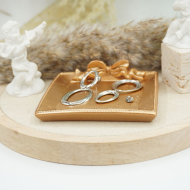 ARETES ZO12596E180 PLATEADO Acero Inoxidable