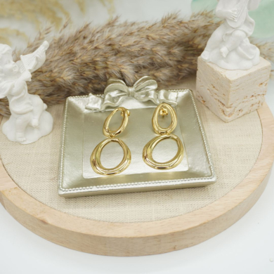 ARETES ZO12596E180 DORADO Acero Inoxidable