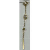 ARETES ZO14569E DORADO Acero Inoxidable